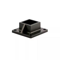 Black Aluminum Fence Deck Mount