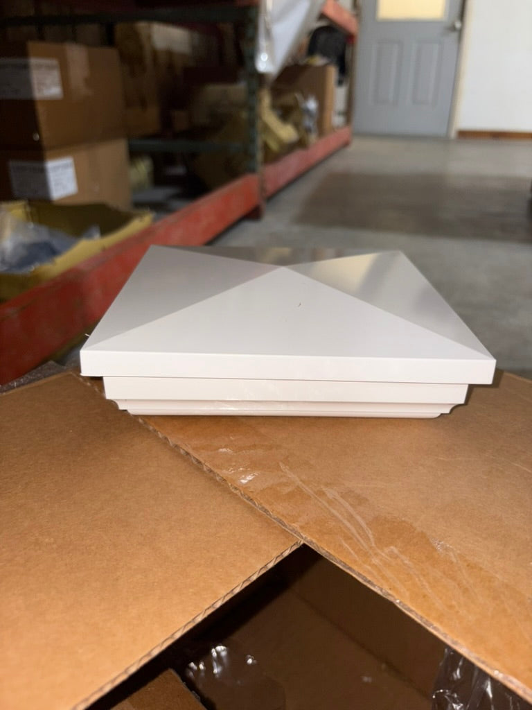 5" New England Cap-WHT