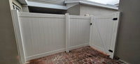 [100 Feet Of Fence] 6' Tall Privacy Vinyl Complete Fence Package