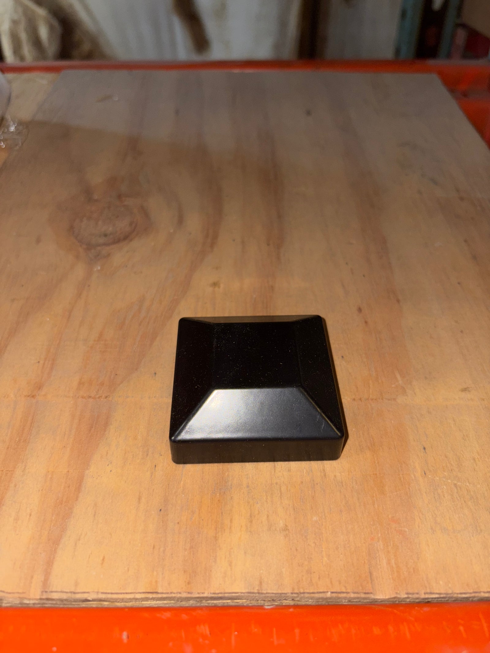 Alum Post Cap 2" Black