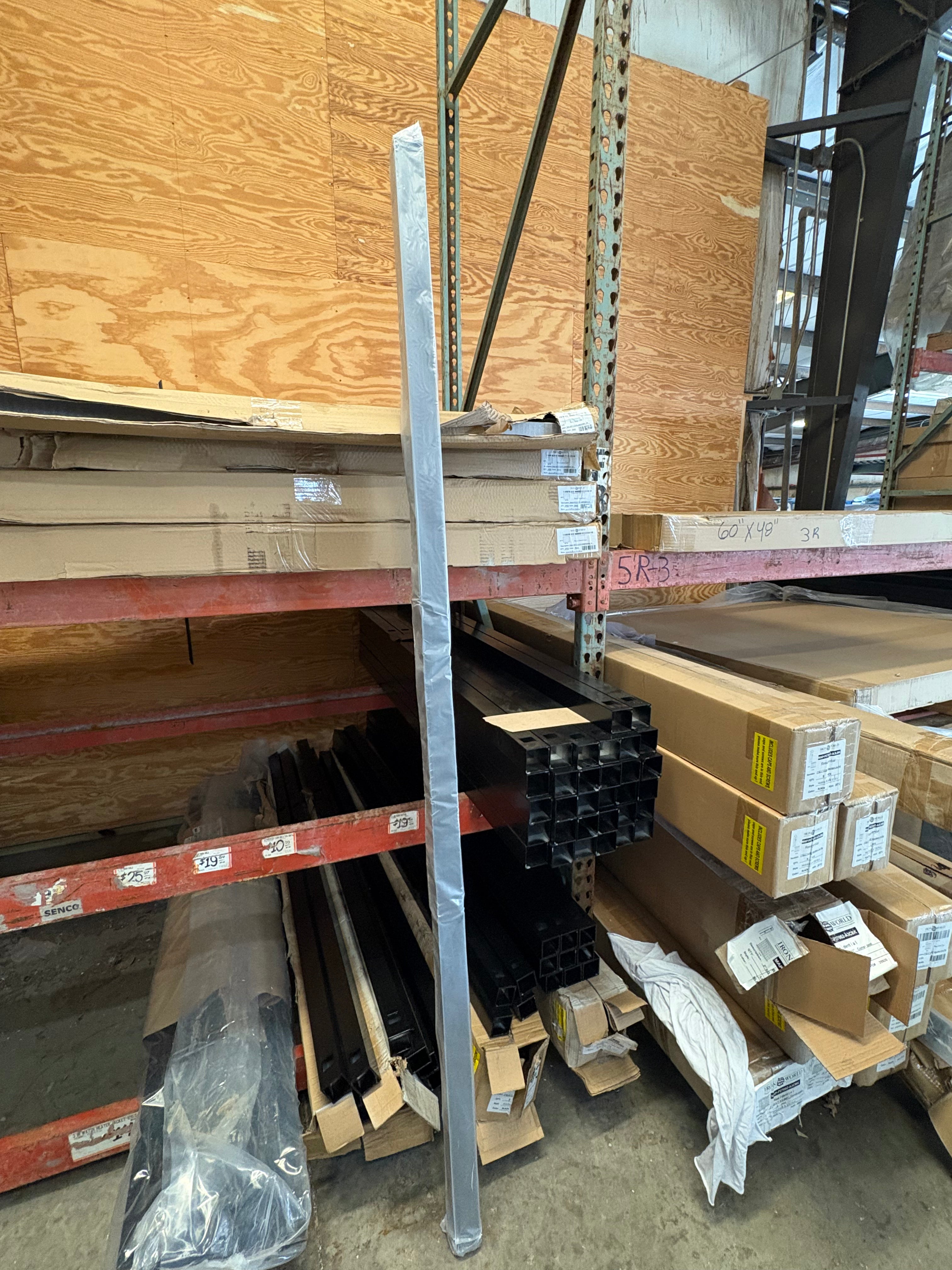 Alum 2"X2"X8' Blank Post