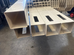 5X5X108 T&G Line Post - WHT