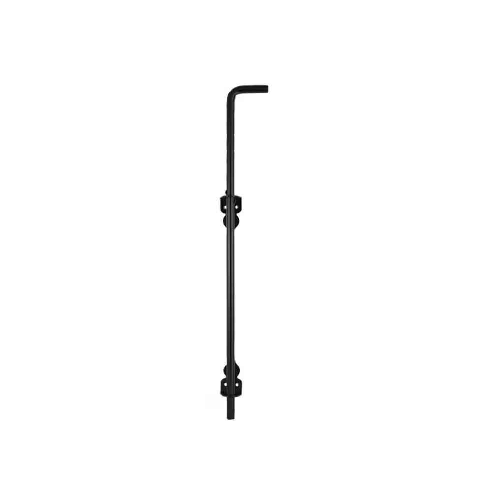 Aluminum Fence Drop Rod in Black