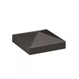 2 In. X 2 In. Pewter Aluminum Pyramid Post Top