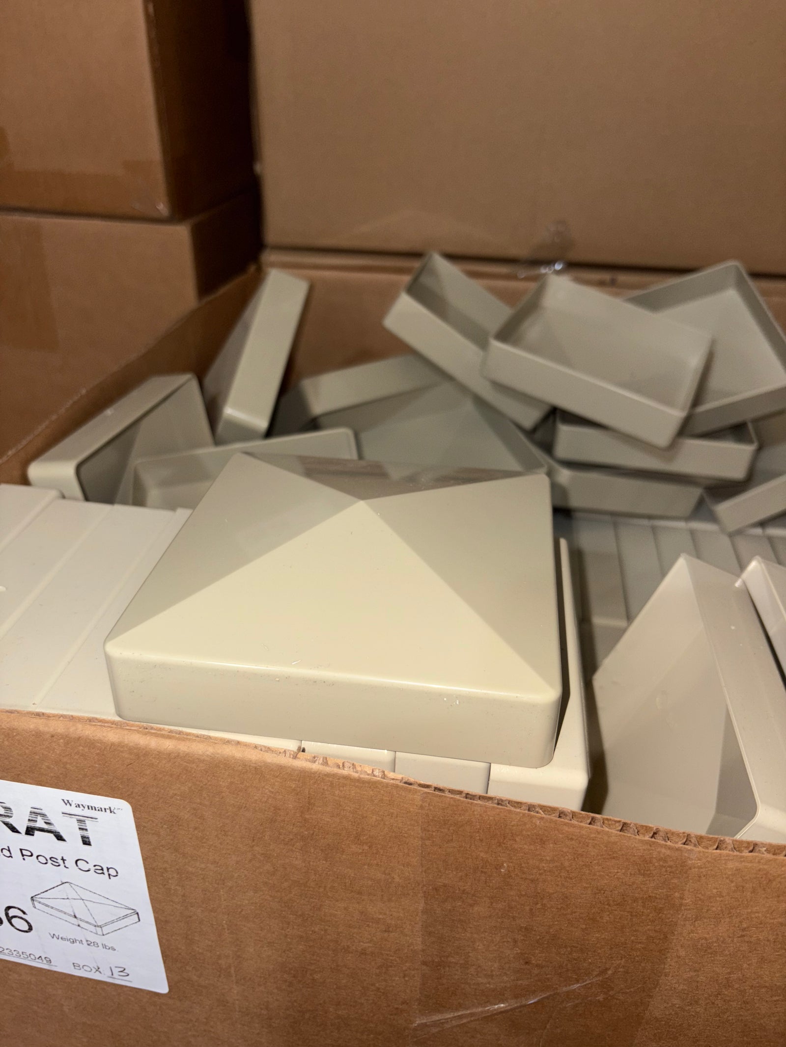 5X5 Pyramid Cap- Tan