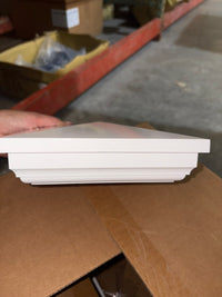 5" New England Cap-WHT