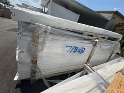 7/8x3x144 Picket-WHT