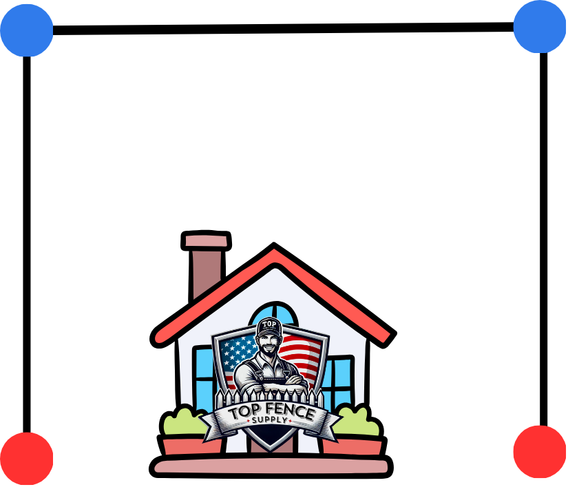 [100 Feet Of Fence] 6' Tall Privacy Vinyl Complete Fence Package