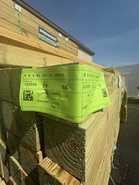 4"x4"x8' # 2 Pine Post