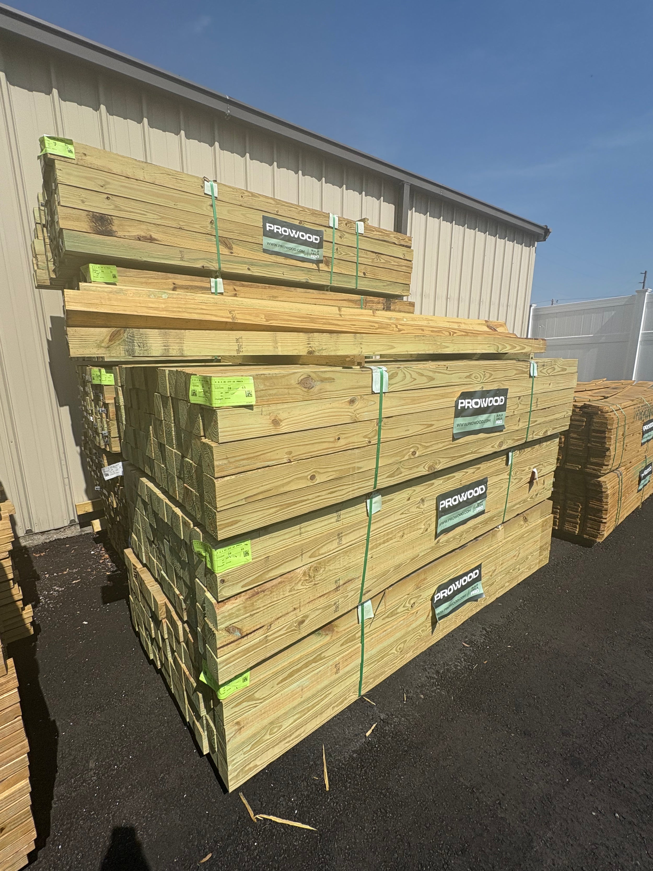 4"x4"x8' # 2 Pine Post