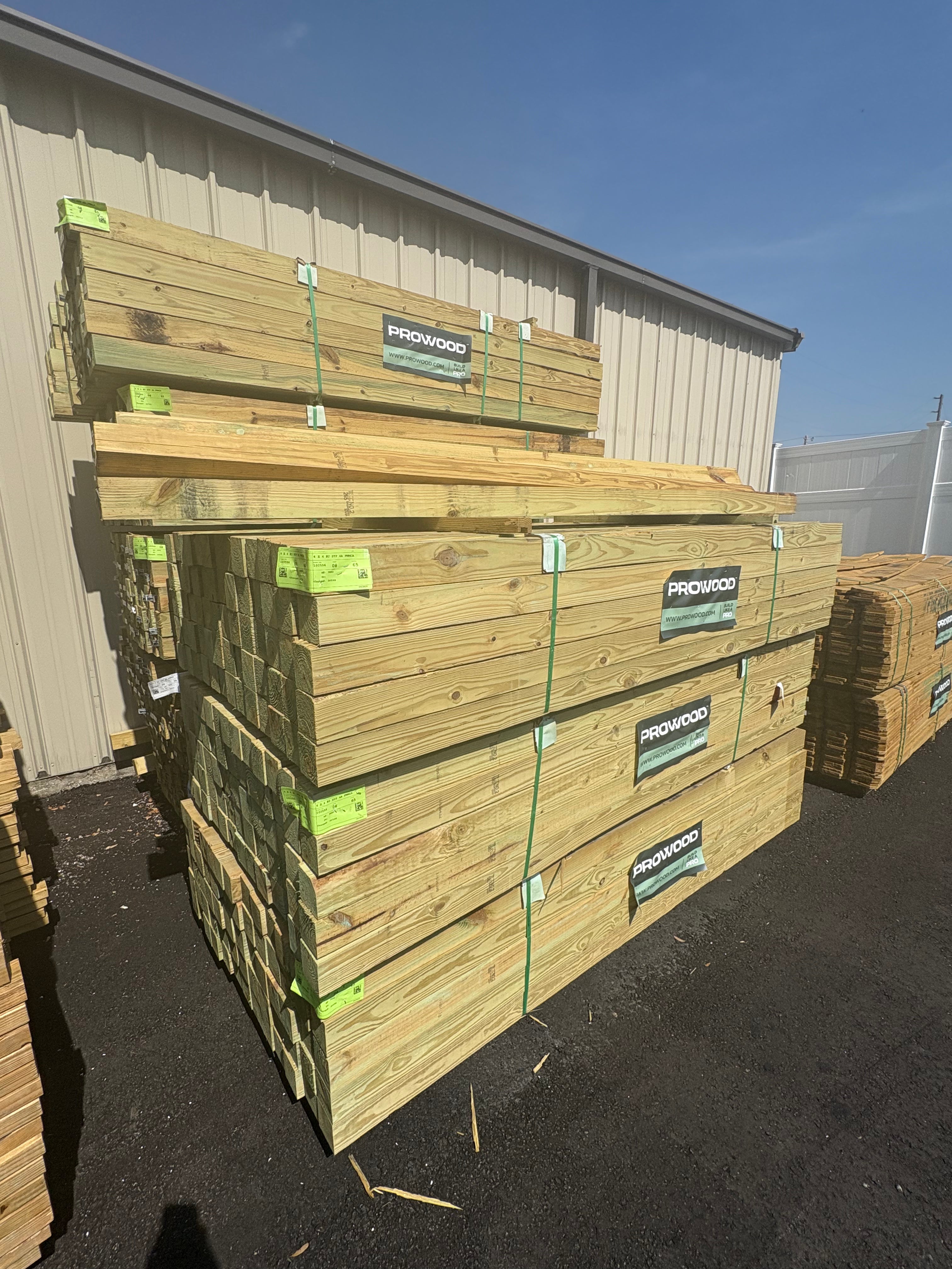 4"x4"x8' # 2 Pine Post