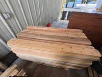 1"x6"x6' Cedar Picket (Dog Ear)