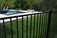 Two Rail Smooth Top Aluminum Fence Panel 48"-72"
