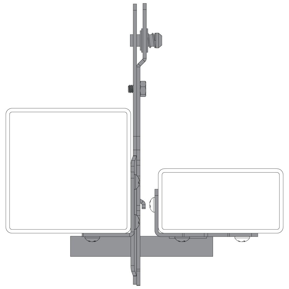 Stainless Steel Standard Post Latch