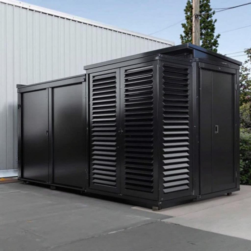 3 Double Dumpster Enclosure