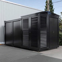 3 Double Dumpster Enclosure